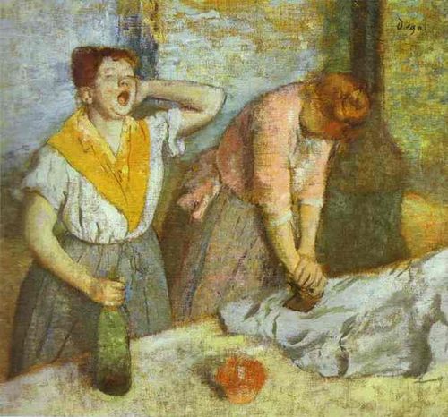 Edgar Degas "Women Ironing" 1984-1986
